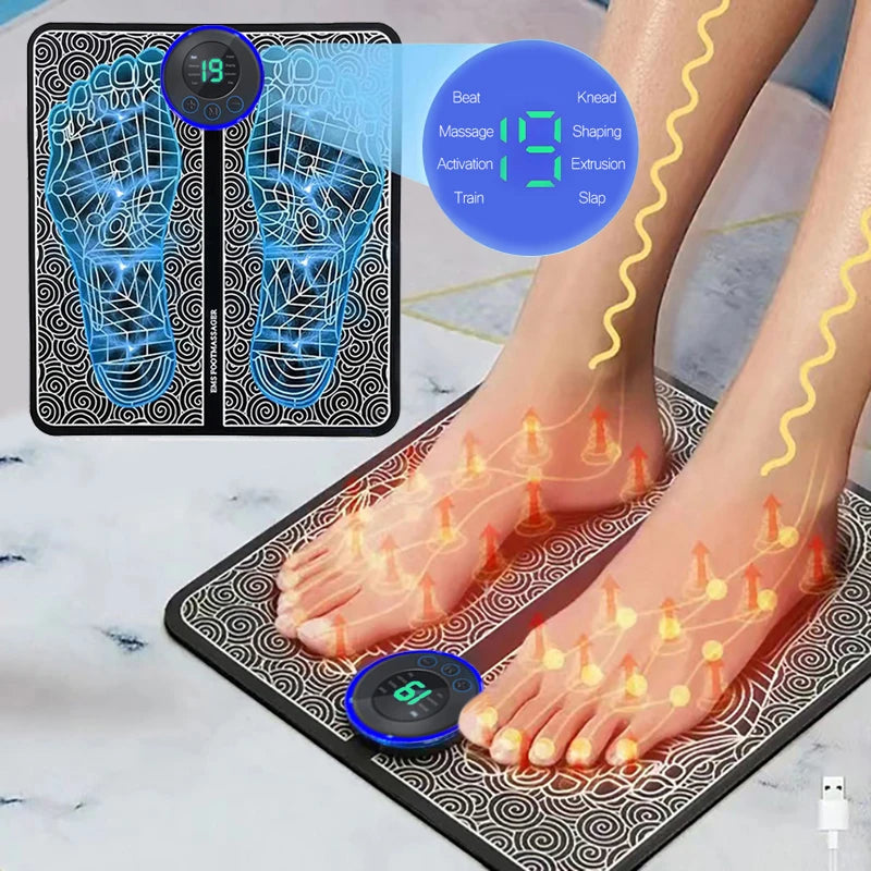 Rolura Electric Foot Massager Pad