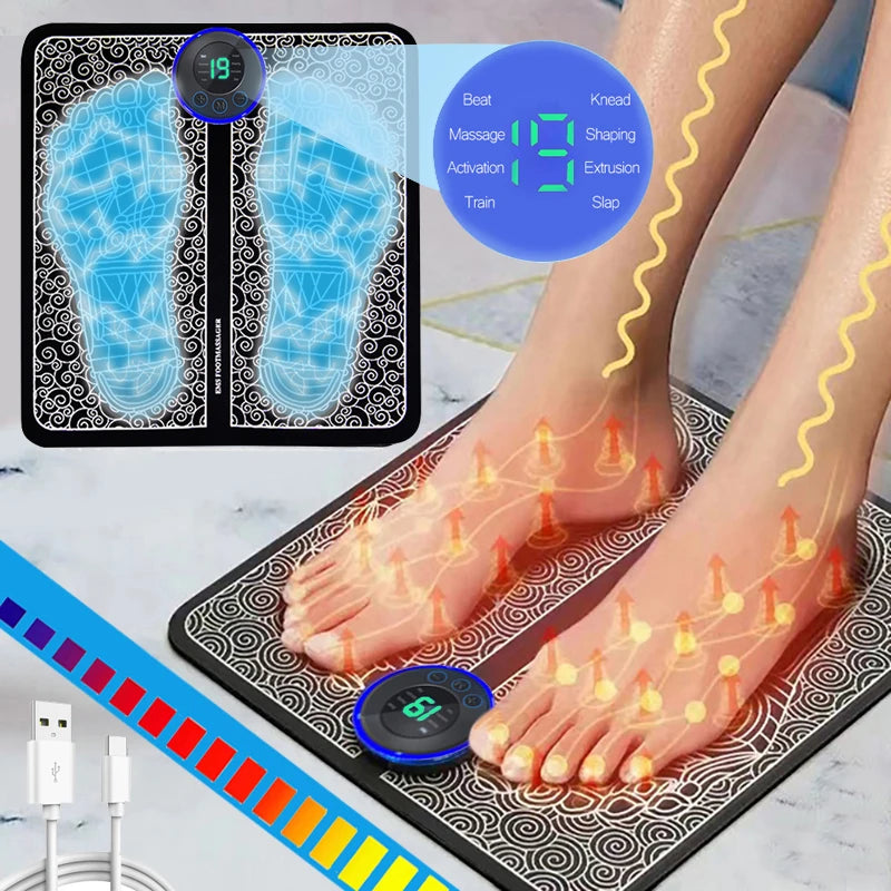 Rolura Electric Foot Massager Pad
