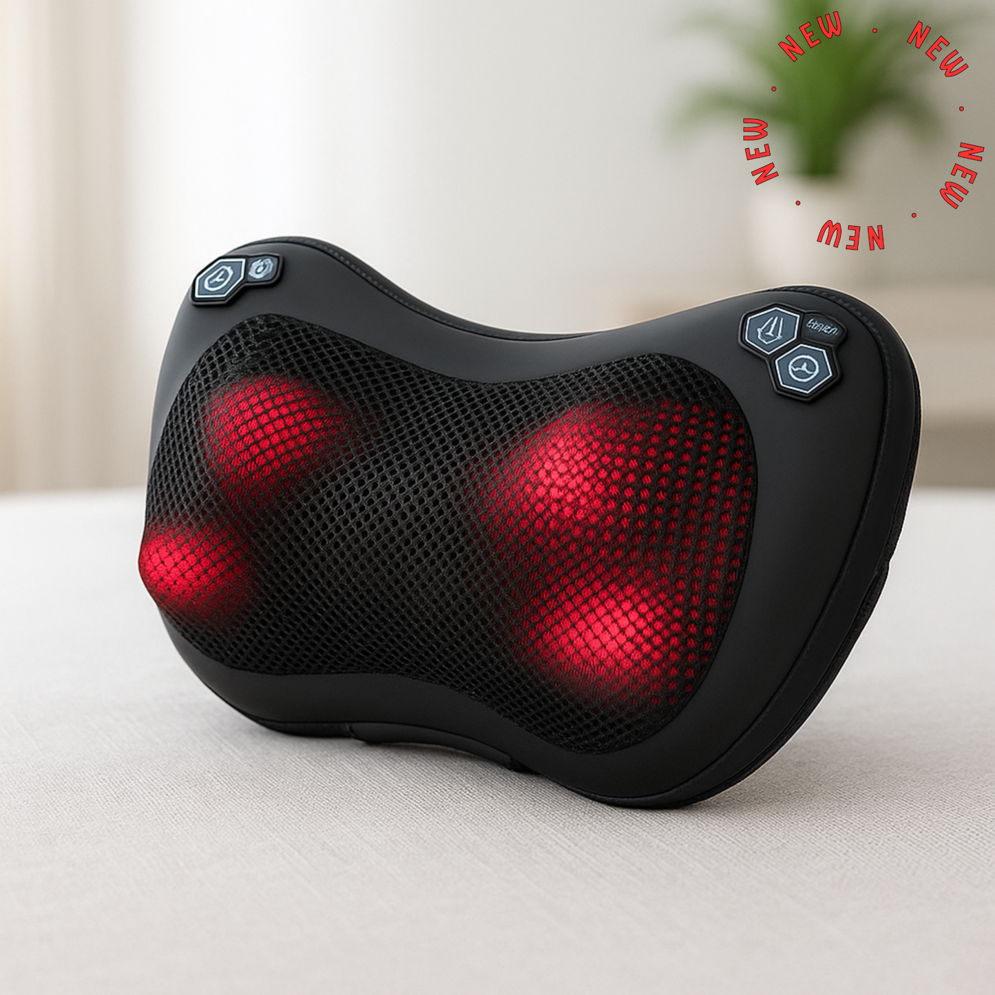 Rolura Heated Massage Pillow